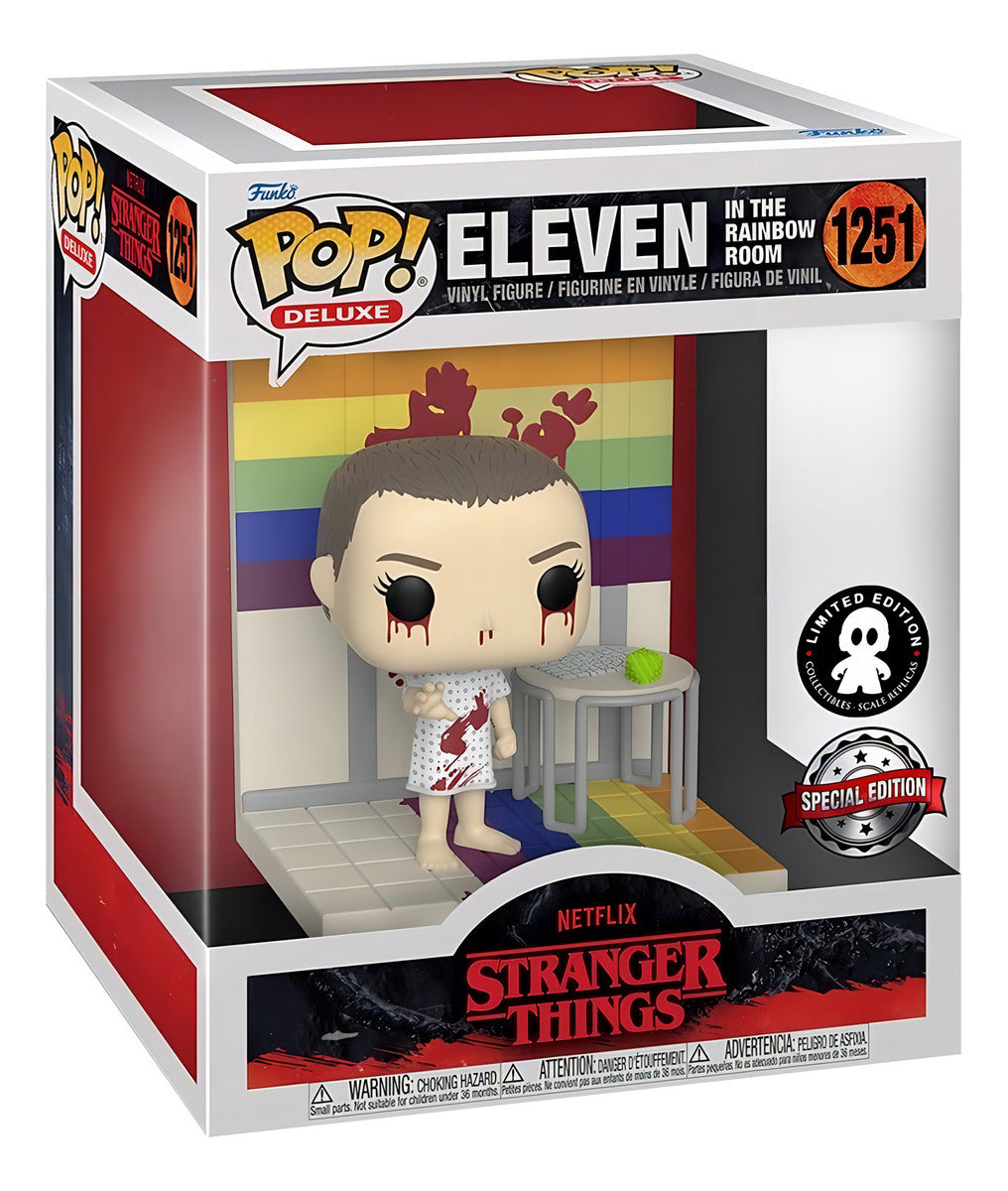 Figura De Acción Eleven In The Rainbow Room 62386 De Funko Pop! Deluxe