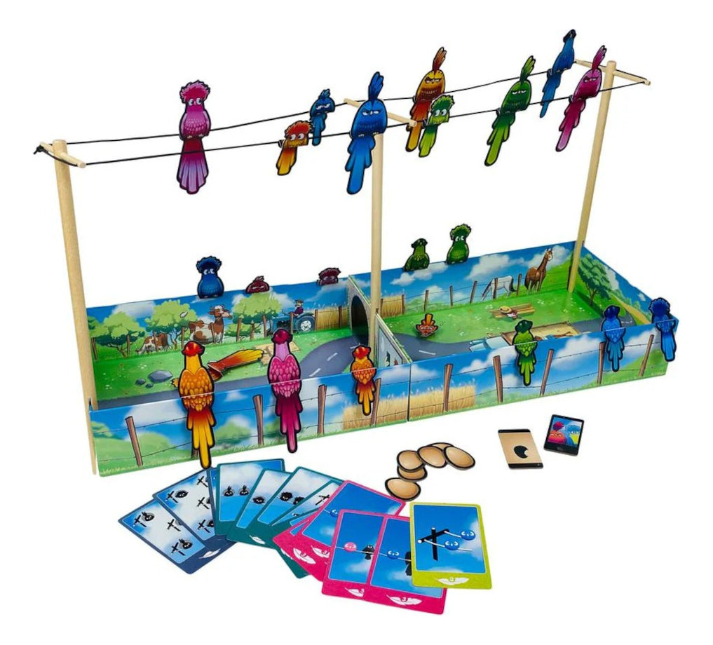 Featherweight Fiesta Juego De Mesa Gigamic 2-4 Jugadores 7+