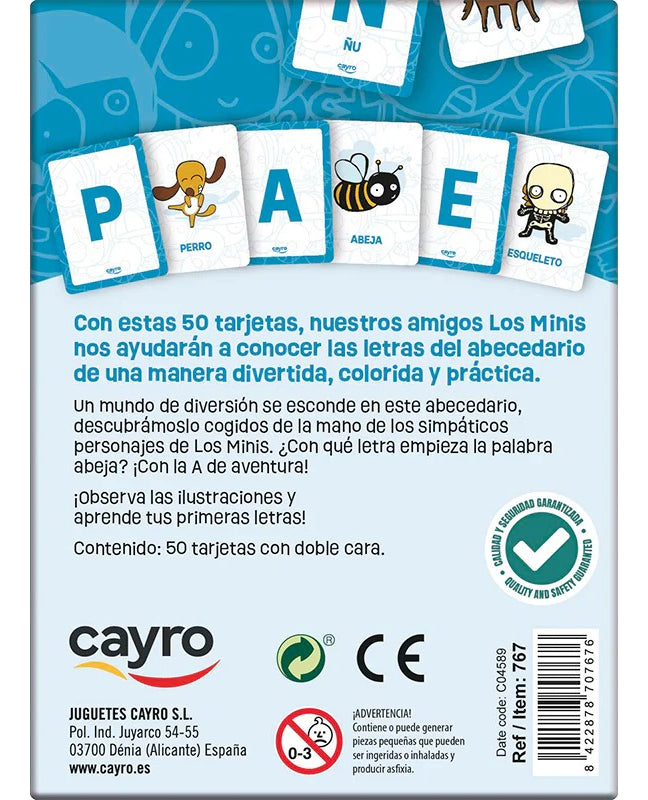 Abecedario Juego De Mesa Educativo Cayro