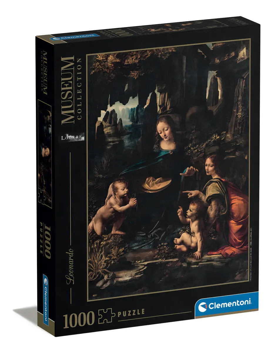 Rompecabezas La Virgen De Las Rocas Da Vinci 1000 Clementoni