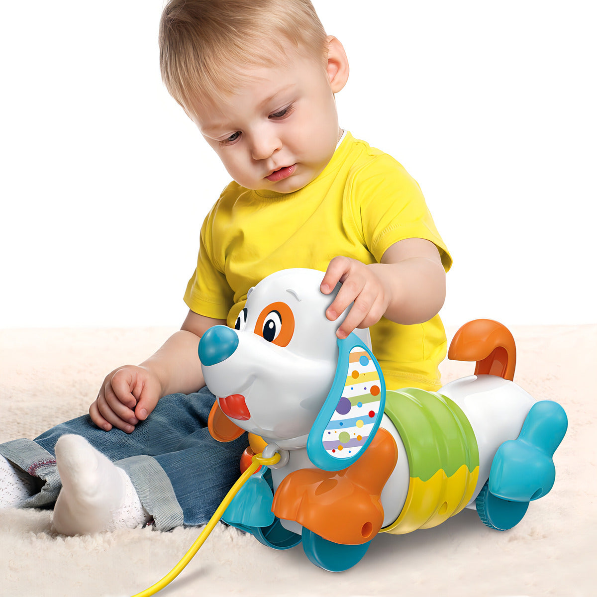 Perro Pasea Conmigo Pull Along Bebe Charlie Baby Clementoni