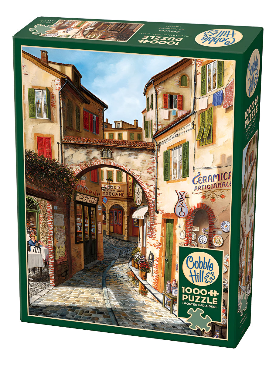 Rompecabezas Ceramica Cobble Hill 1000 Piezas