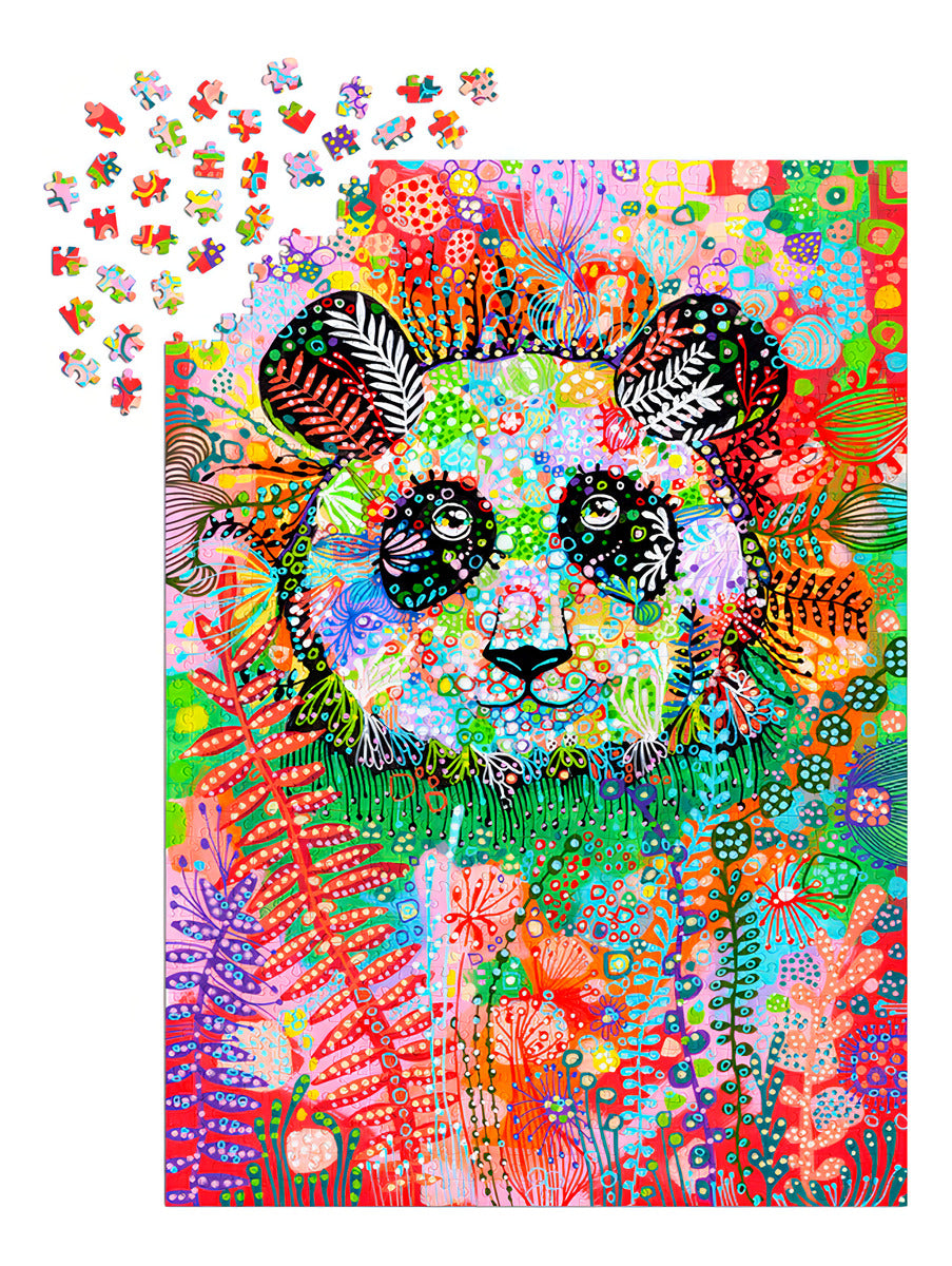 Rompecabezas Enjoy 1000 Piezas Panda Enigmático