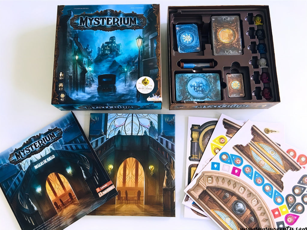 Mysterium Juego De Mesa Original Mansión Encantada Asmodee En Español Para 2 A 7 Jugadores Con Cartas E Ilustraciones Misteriosas
