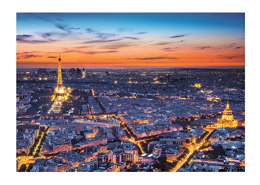 Puzzle De 1500 Piezas - Vista De París - Clementoni 31815