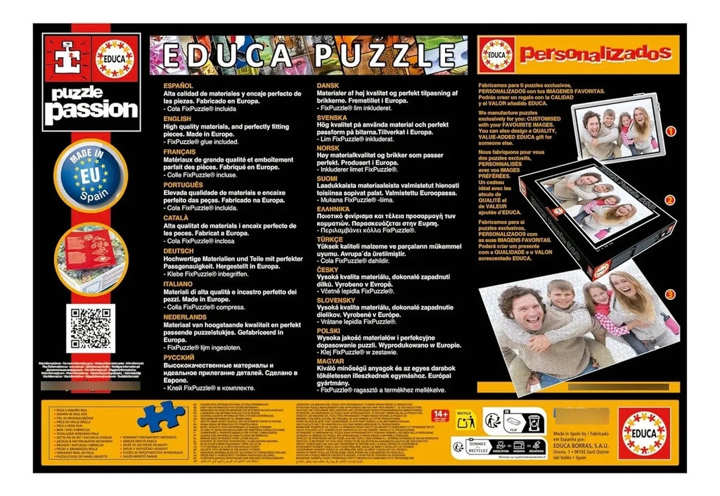Rompecabezas Educa 1500 Pzs El Rincón De Los Libros Vintage