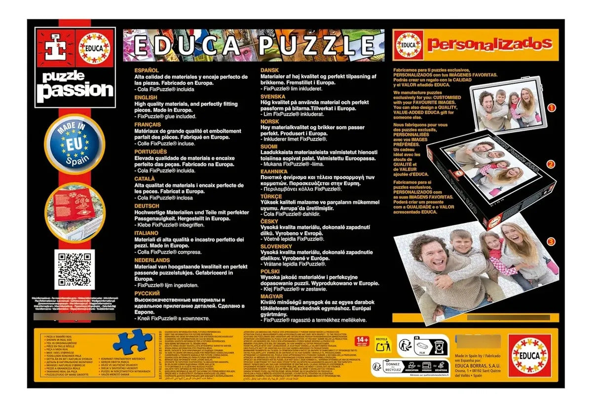Rompecabezas Educa 1500 Pzs El Rincón De Los Libros Vintage