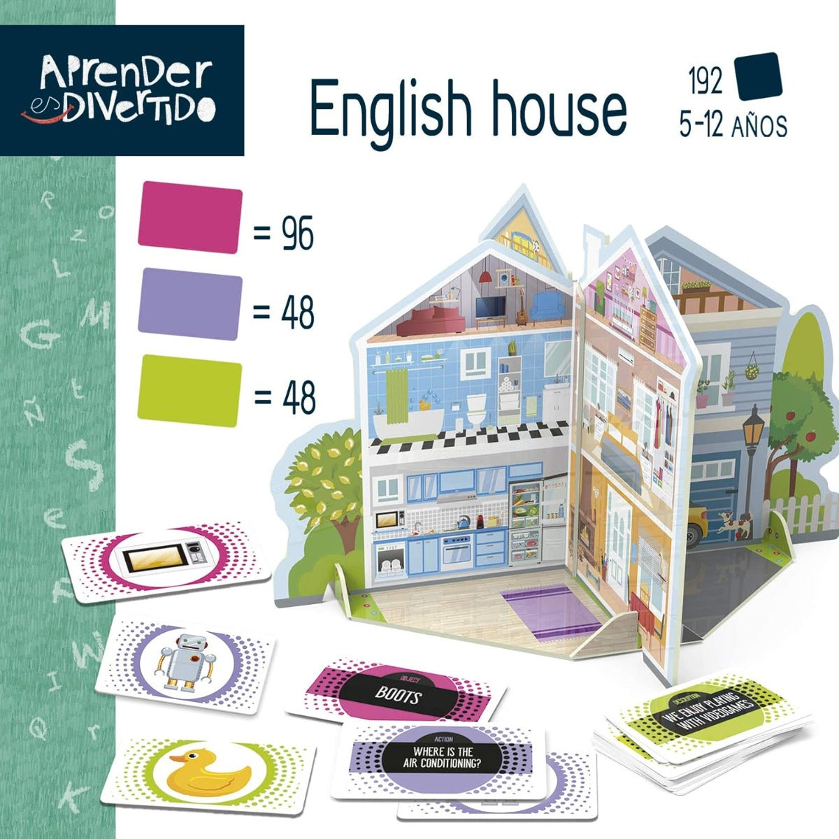 Juego Aprender Es Divertido English House Educa 18705