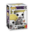Funko Pop! & Buddy: The Nightmare Before Christmas - Jack Skellington with Zero - (Beach) - Disney: The Nightmare Before Christmas - Figura de Vinilo Coleccionable - Idea de Regalo - Horror Fans