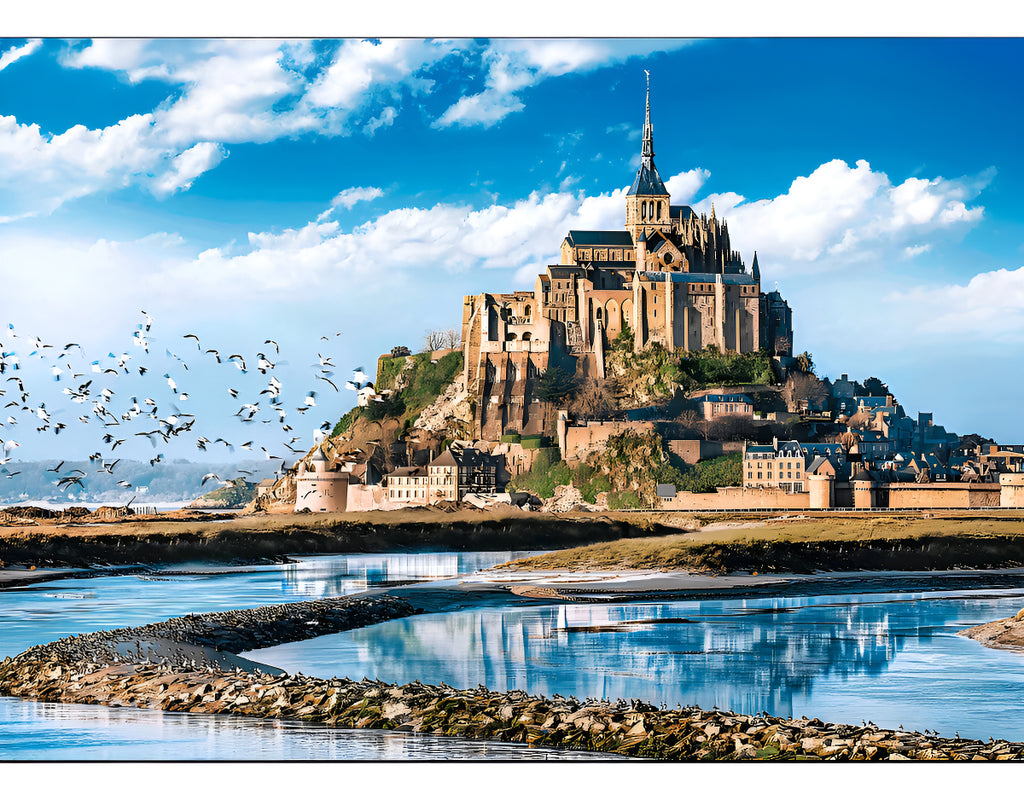 Trefl Rompecabezas De 1000 Piezas Monte San Michel, Francia