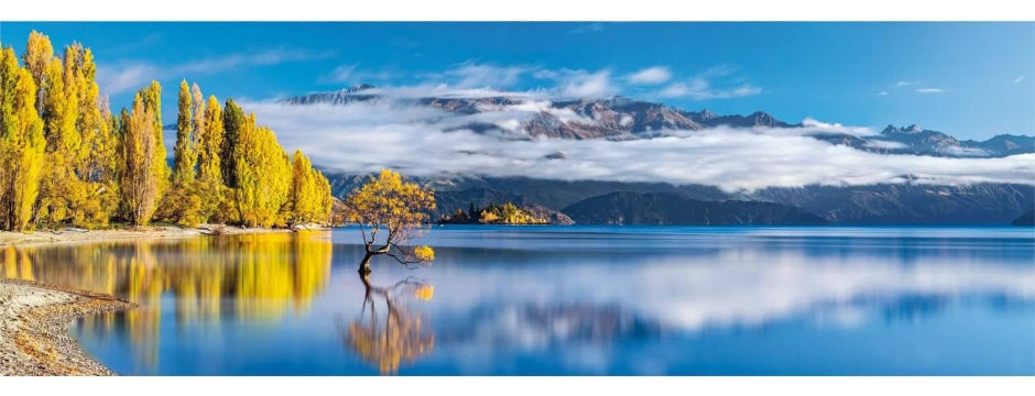 Rompecabezas Clementoni Arbol En Lago Wanaka Compact 1000 Pz