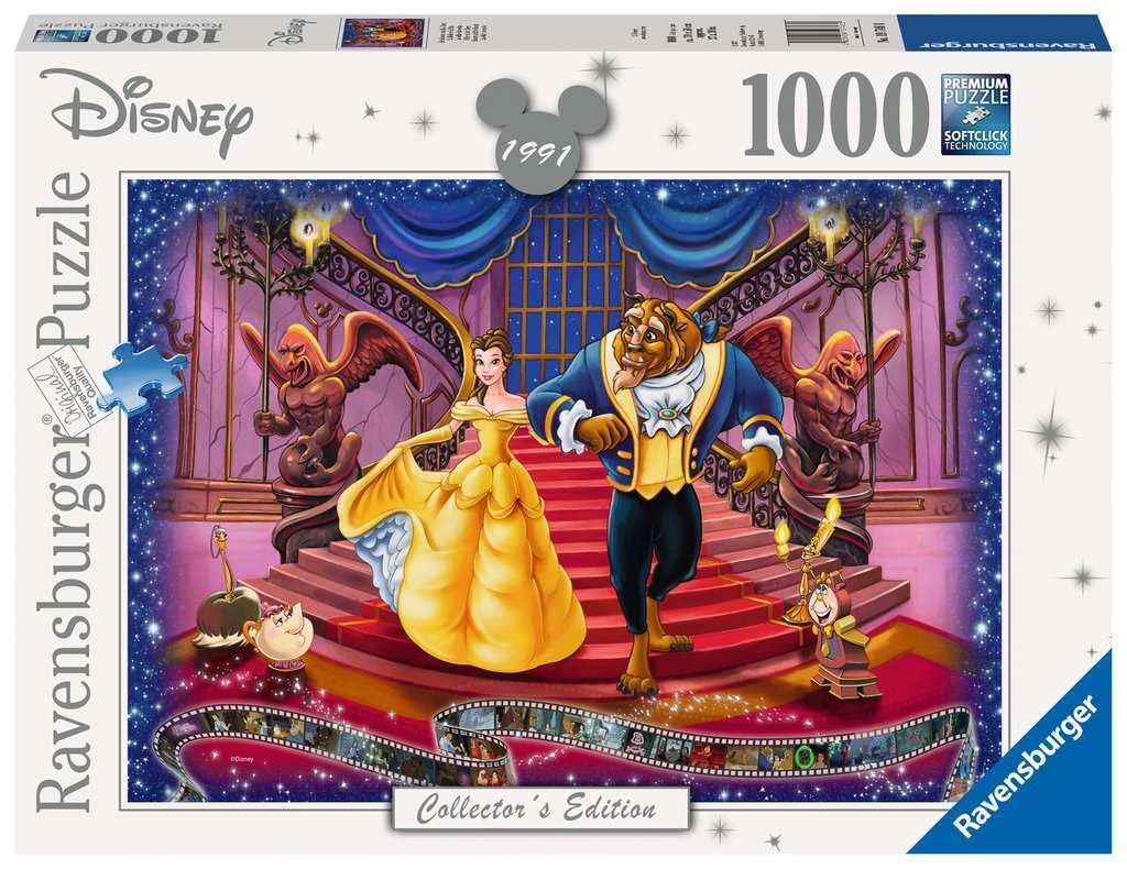 Ravensburger 19746 Rompecabezas La Bella y la Bestia Rompecabeza de 1000 Piezas, Multicolor