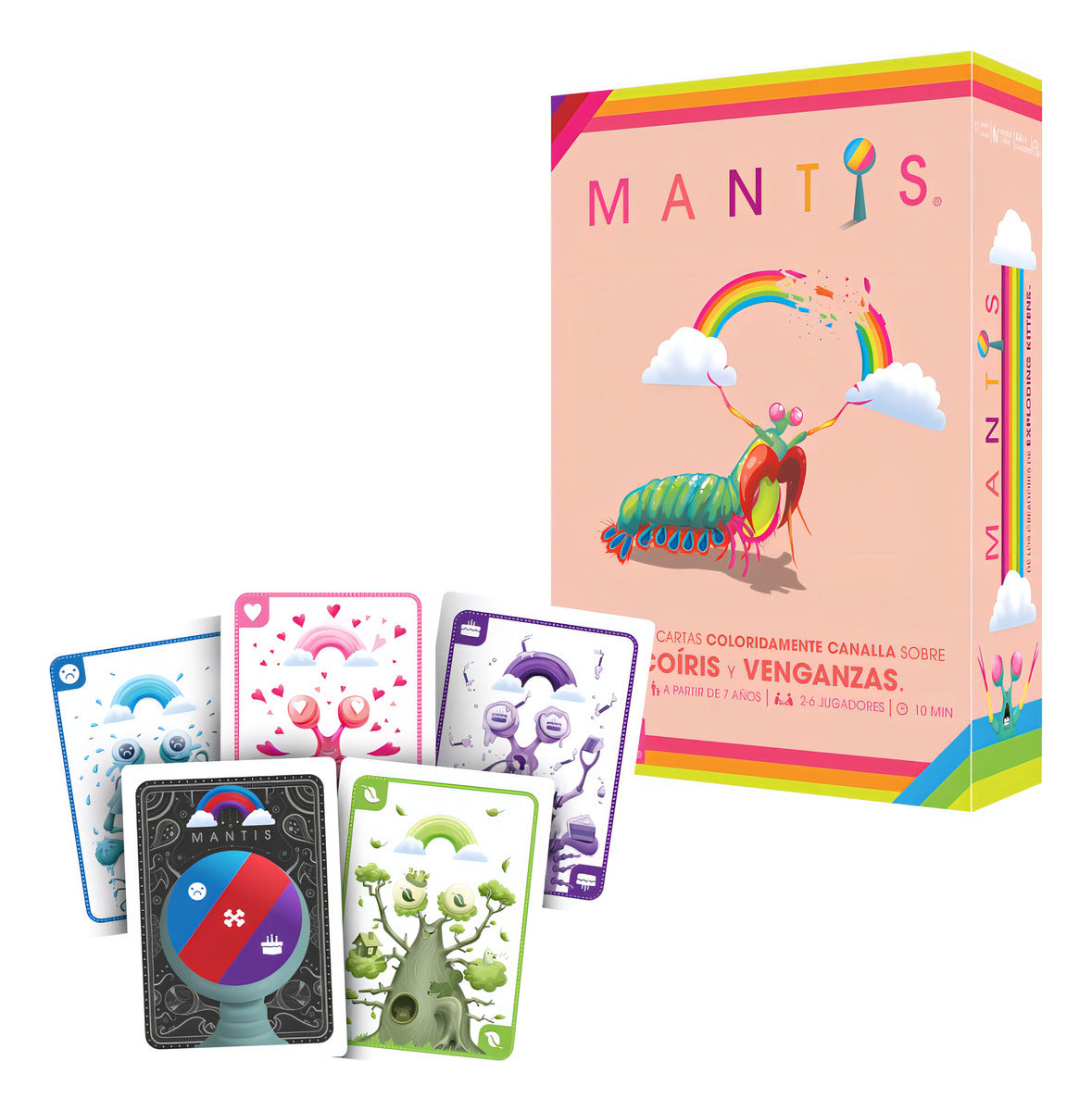Juego De Mesa Mantis Arcoiris Y Venganzas