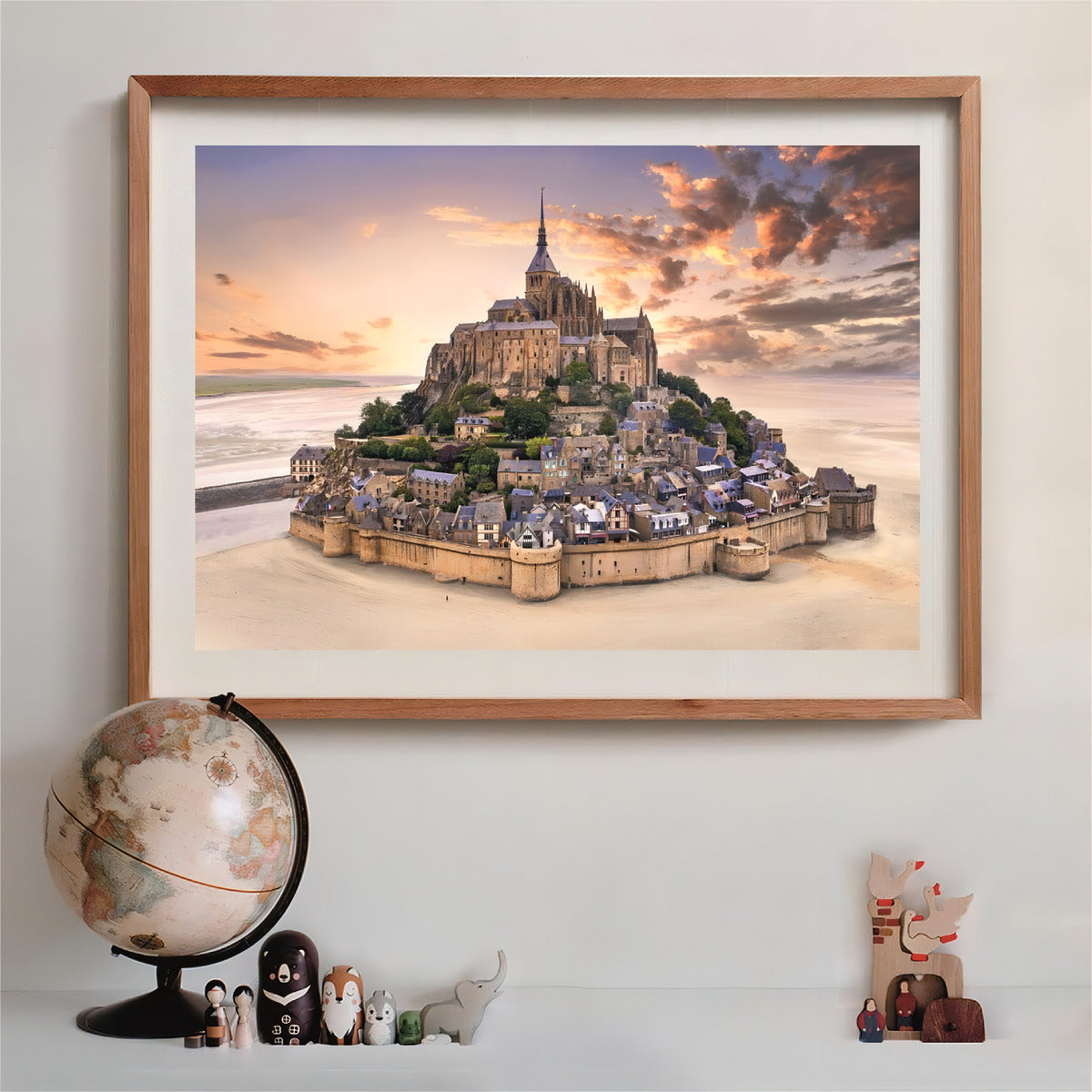 Rompecabezas 1500 Piezas Mont-saint-michel Clementoni Adulto