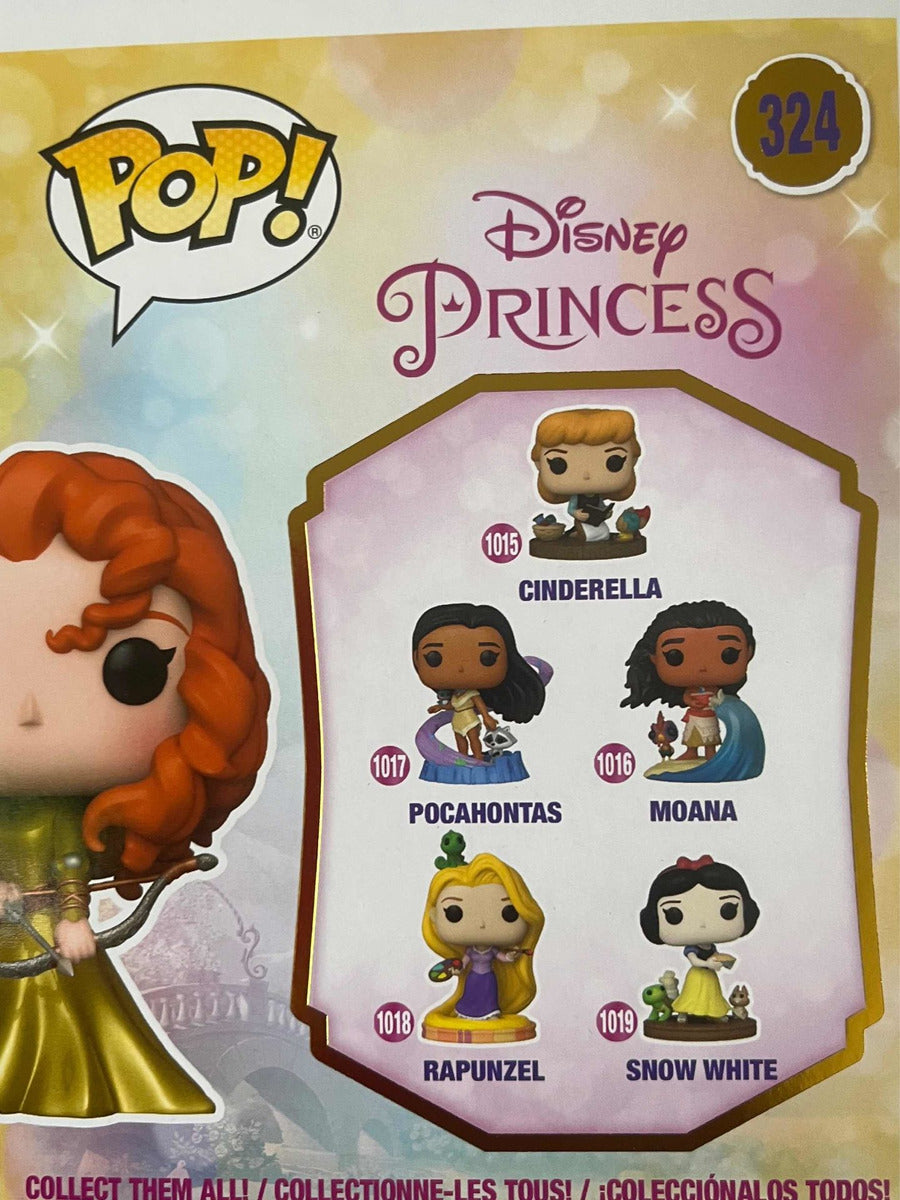 Merida 324 Funko Pop Shop Exclusive Disney Princess Pin