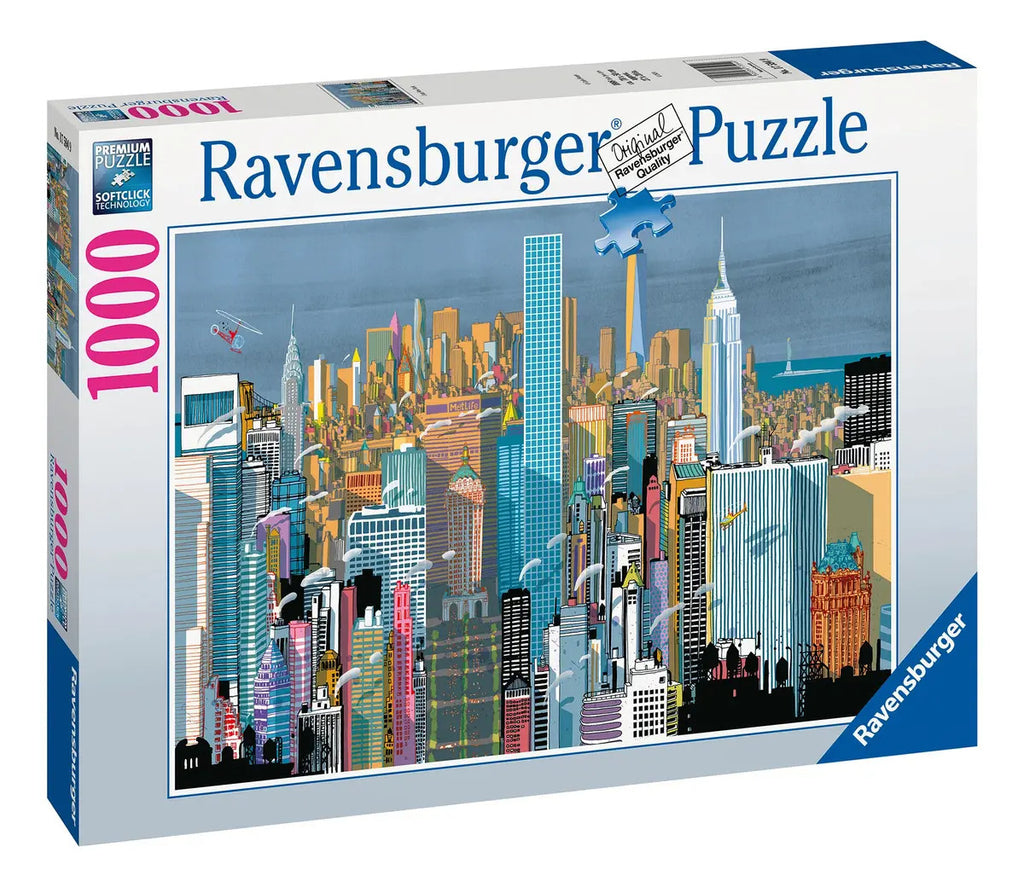 Rompecabezas Puzzle 1000 I Am New York Ravensburger