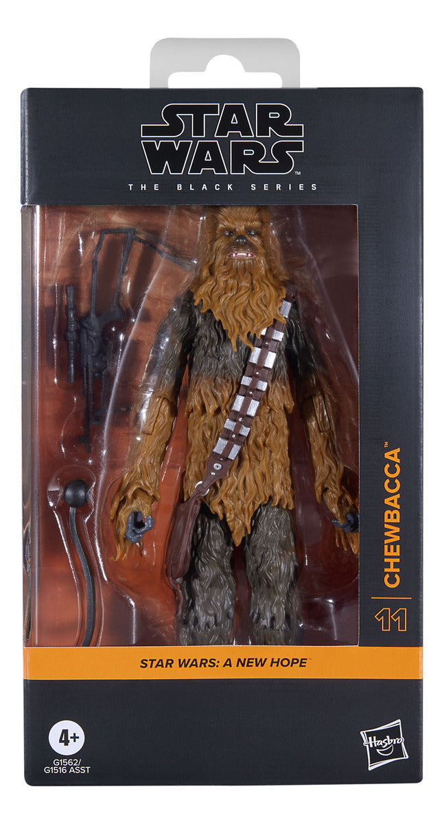 Star Wars The Black Series, Figura De Coleccionable Chewbacca, Star Wars: Una Nueva Esperanza