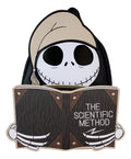 Loungefly Minibackpack Scientific Method Jack Glows In The Dark The Nightmare Before Christmas Color Negro Diseño De La Tela Lisa Liso