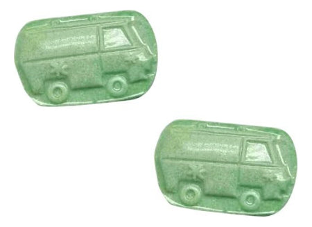 Dulces Scooby Doo Mystery Machine Tin Caja Con 12 Piezas