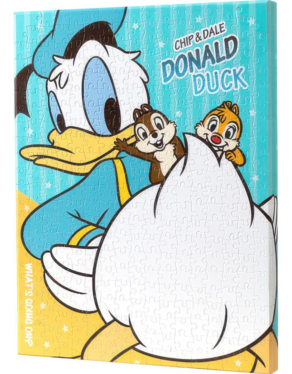 Rompecabezas Mini Donald, Chip Y Dale 600 Piezas De Plástico