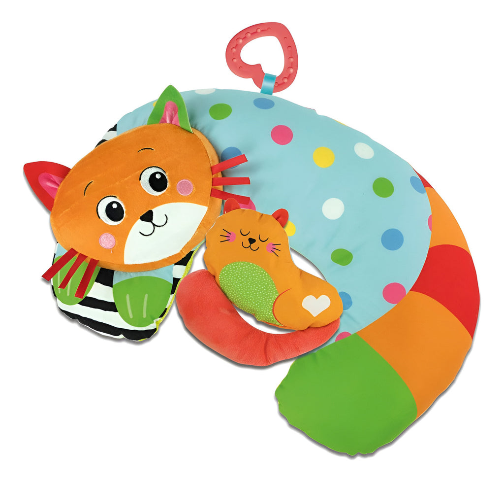 Baby Clementoni Almohada Kitty Tummy Time Recién Nacido