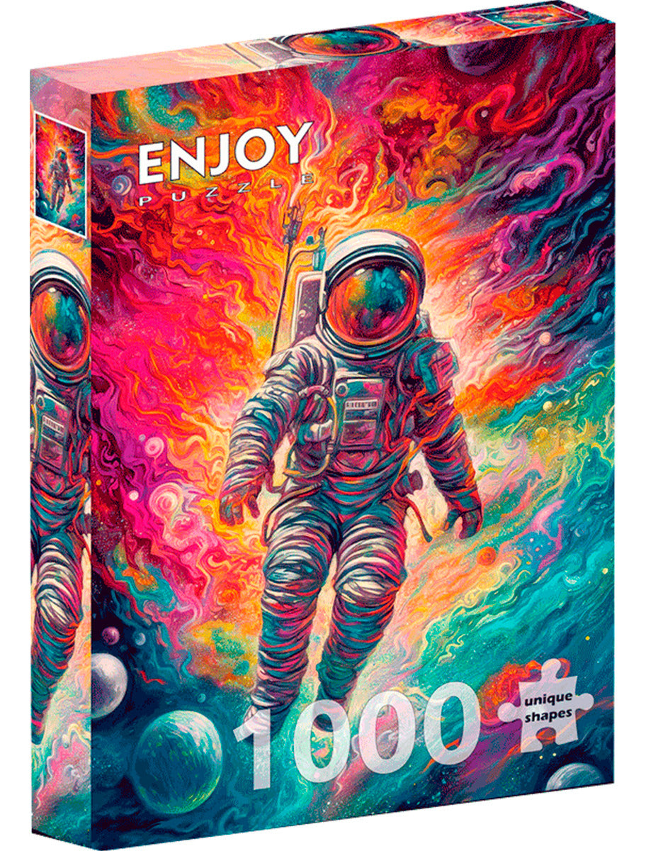 Rompecabezas 1000 Piezas Arte Gravedad Cero Modelo 2211 Enjoy Puzzle