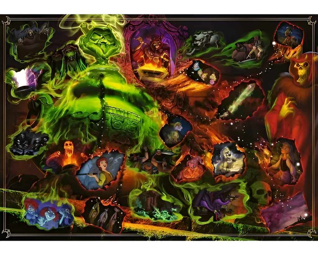 Rompecabezas Ravensburger Villainous Disney Horned King 14+