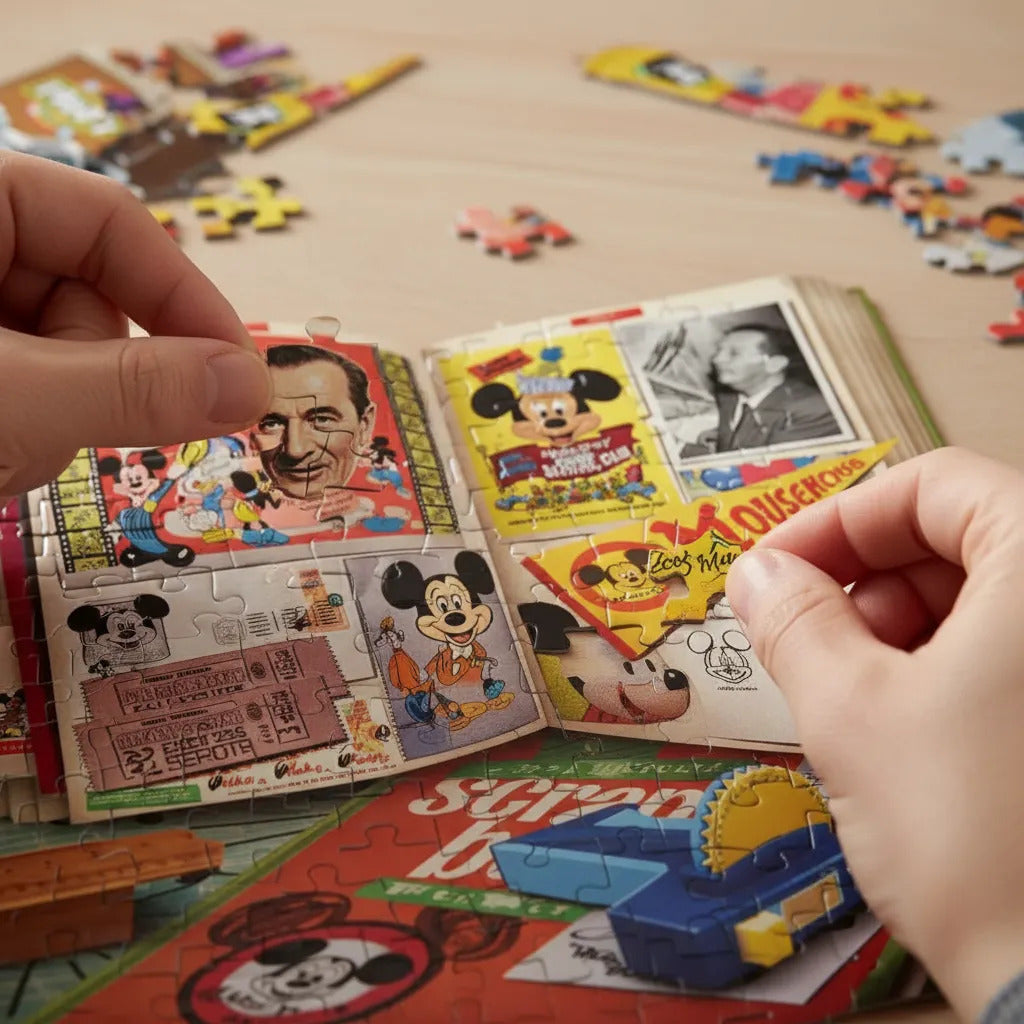 Rompecabezas Ravensburger 1960 Mickey Moments 1000 Piezas