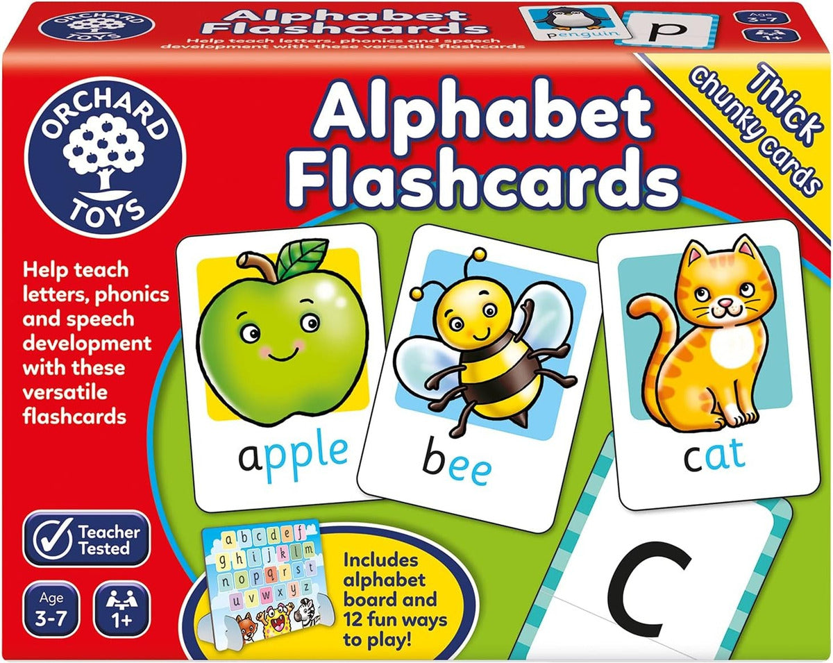 Alphabet Flashcards Orchard Toys Juego Educativo