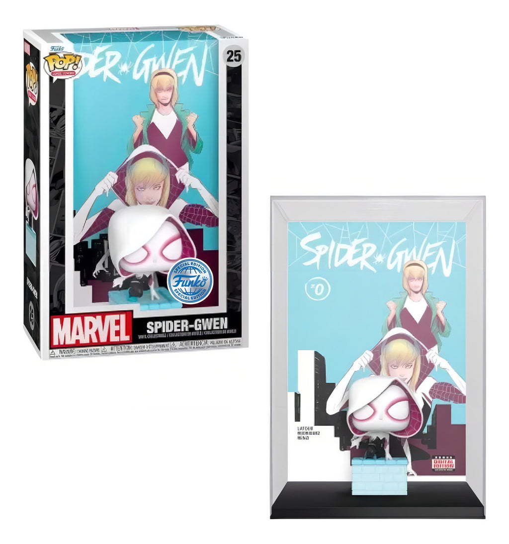 Figura De Accion Comic Cover Spider-gwen 25 Marvel De Funko