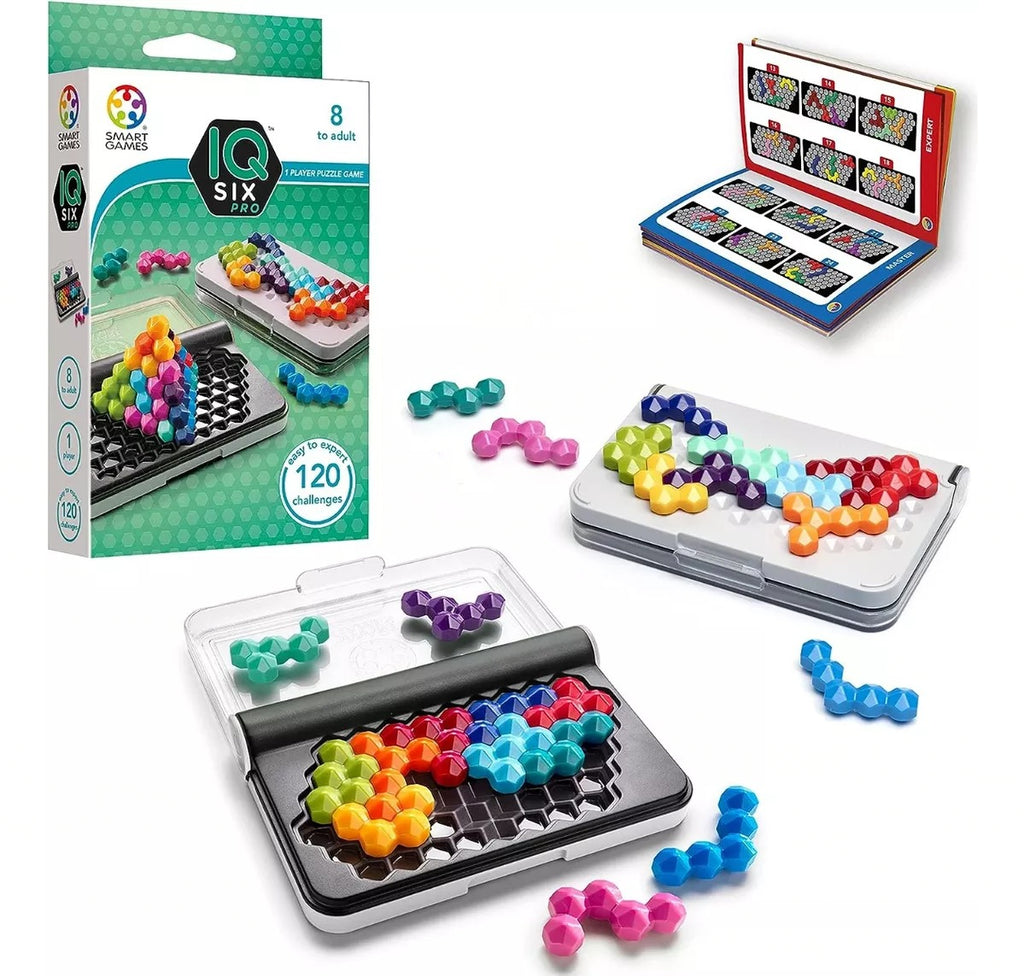 Iq Six Pro Juego De Lógica Individual Smart Games 120 Retos