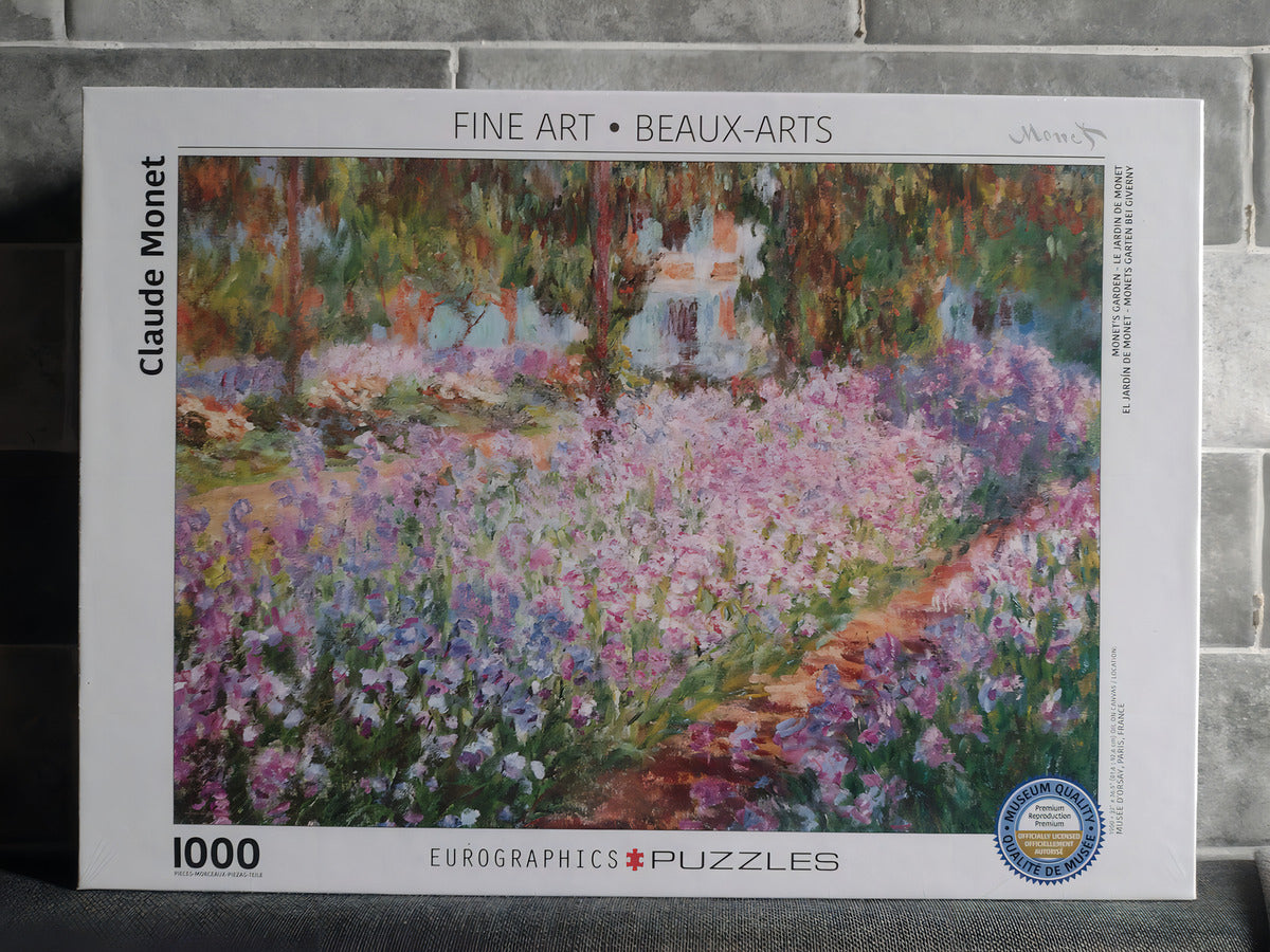 Rompecabezas El Jardin De Monet 1000 Pz Eurographics 4908