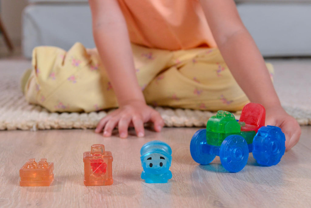Jelly Blox Juego De Tractor | Incluye 12 Piezas | Bloques De