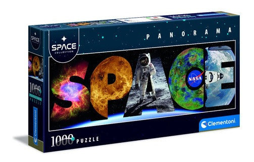 Nasa Space Panorama Rompecabezas 1000 Pz Clementoni Astros