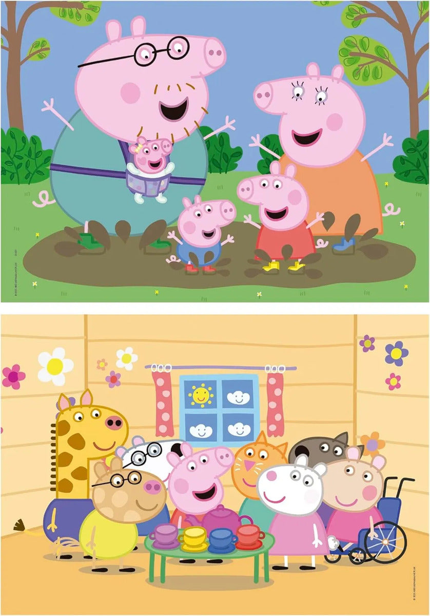 Rompecabezas 2 X 48 Piezas  Peppa Pig Educa