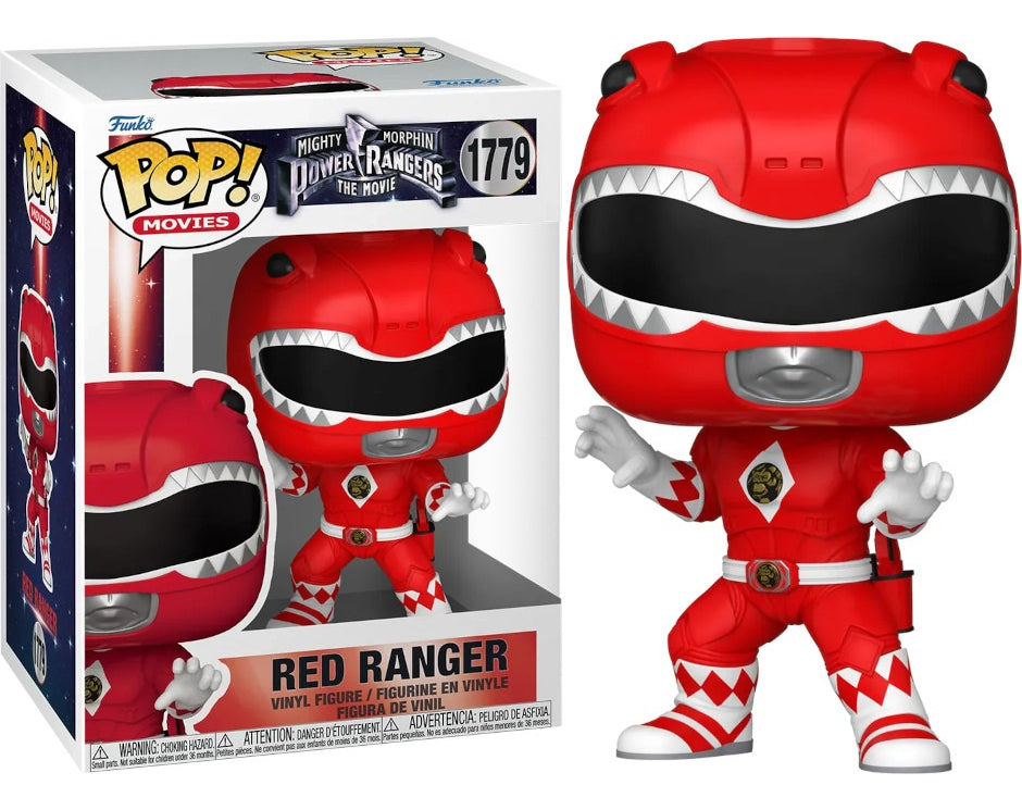 Funko Pop! Movies: Mighty Morphin Power Rangers Red Ranger