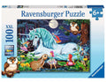 Rompecabezas Unicornio Y Hadas P/niños 100 Xxl Ravensburger