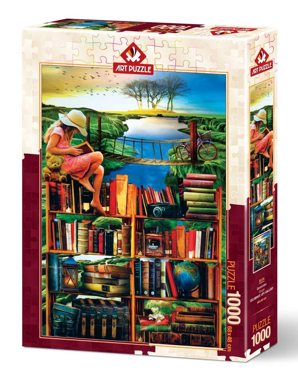 Art Puzzle trotamundos 1000 Puzzle