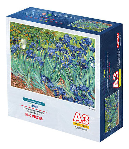 Irises Lirios Van Gogh Mini Rompecabezas 1000 Piezas Tomax
