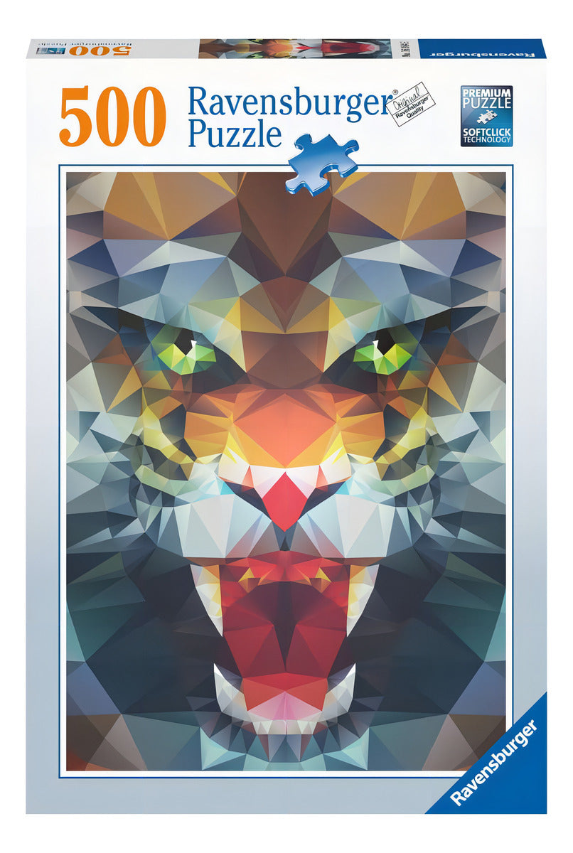 Rompecabezas Ravensburger Polígonos 500 Piezas