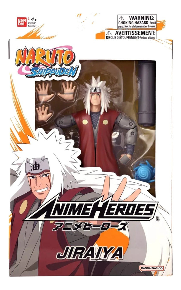 Bandai Anime Heroes: Naruto Shippuden - Jiraiya Figura
