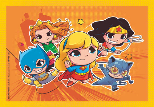 2 Rompecabezas Superamigos Flash Batman Aquaman 60 Pz Clementoni Italia Superman Wonder Woman Mujer Maravilla Gatubela Catwoman