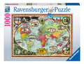 Rompecabezas Ravensburger 16995 Paseo En Bicicleta Mundo 1000p