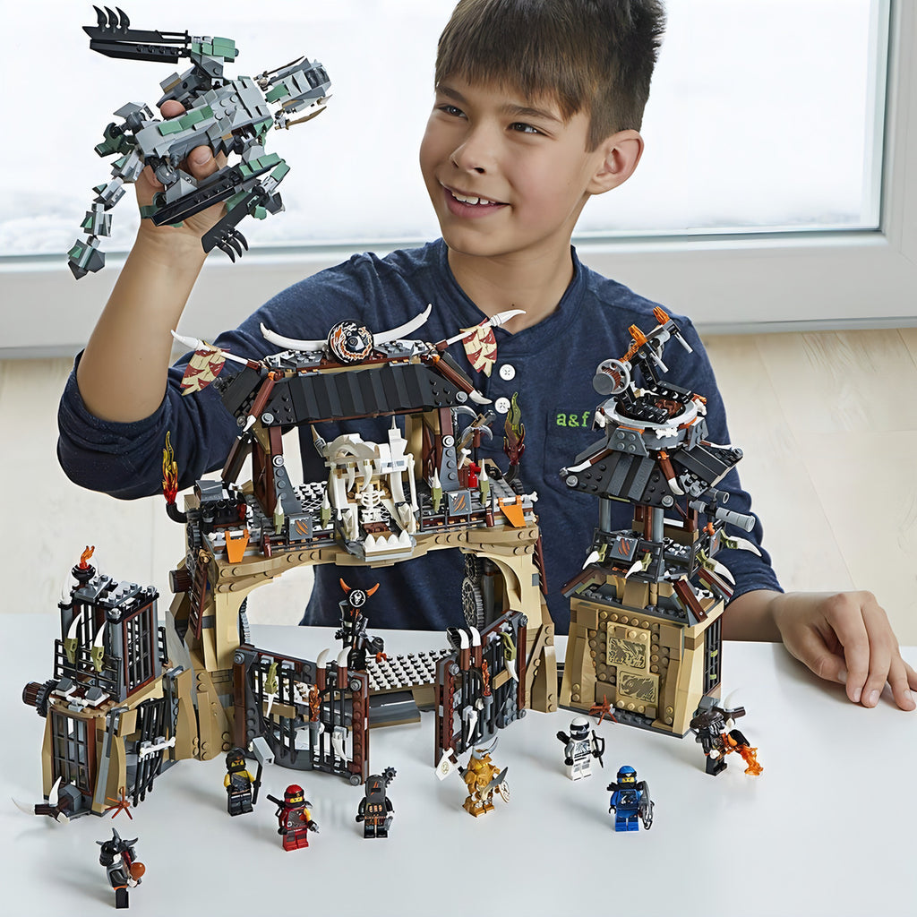 Lego Ninjago 70655 Pozo Del Dragon Masters Of Spinjitzu