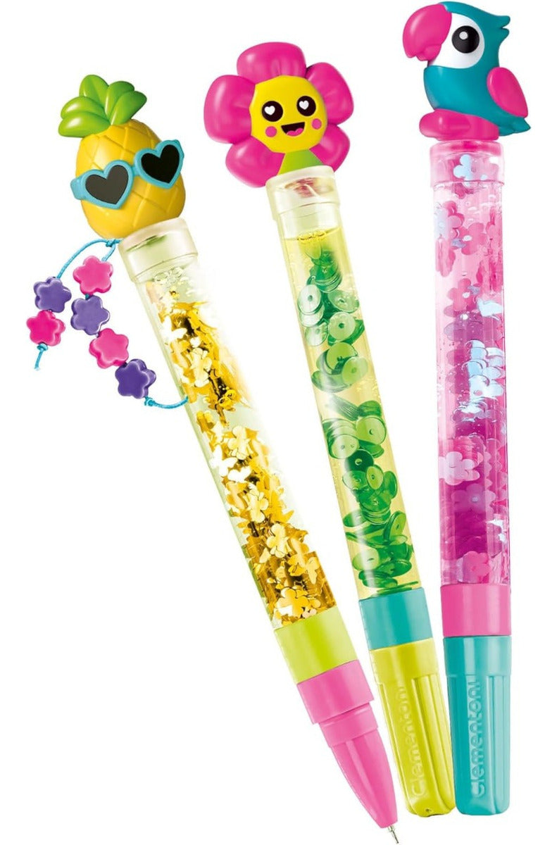 Clementoni Juego Creativo - Idea Pen Kit Tropical