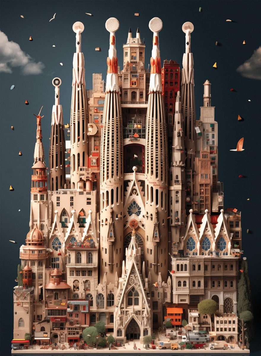 Rompecabezas La Sagrada Familia Anatolian 1000 Piezas