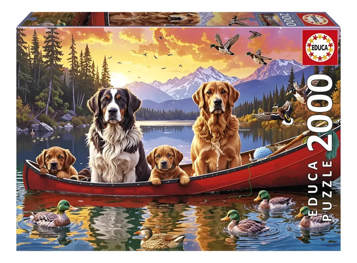 Rompecabezas Puzzle Domingo Con Los Niños 2000 Pcs Educa