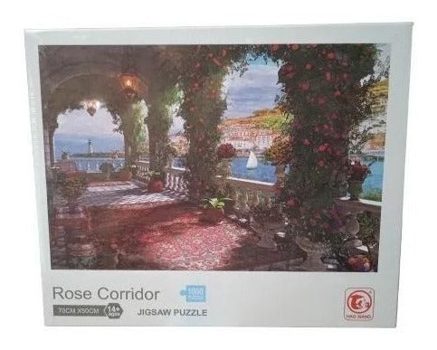 Portales De Rosas Rompecabezas 1000 Piezas