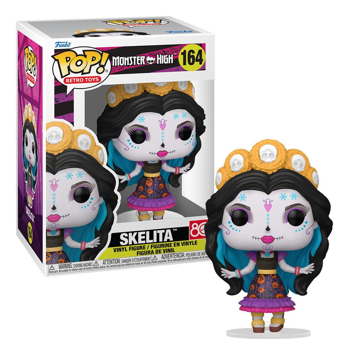 Funko Pop! Mattel 80 Aniversario Monster High - Skelita
