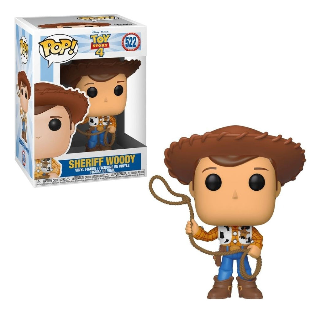 Boneco Funko Pop Disney: Toy Story 4 - Woody